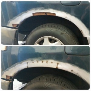fabricated wheel arch repairs portsmouth