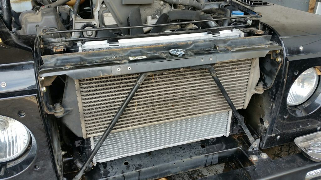 land rover radiator replacement hampshire