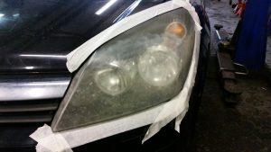 polish faded headlamps