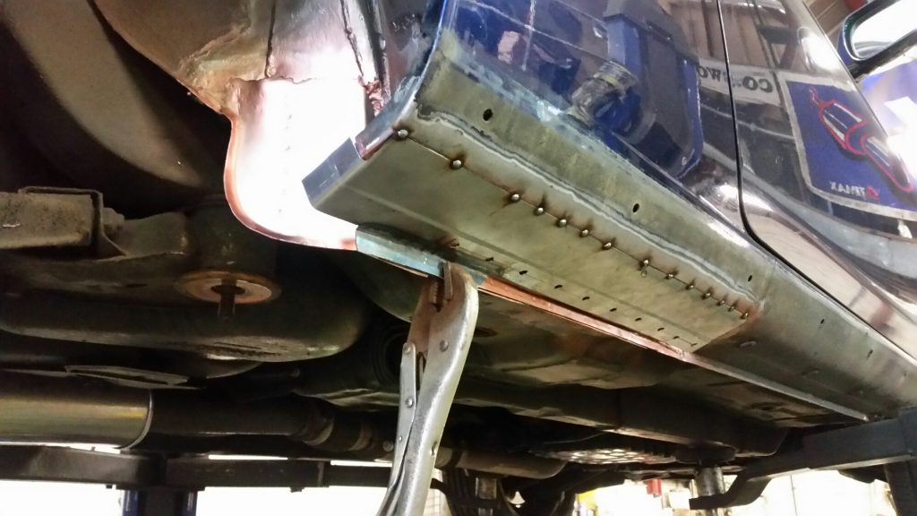 Nissan 200sx S14a corroded still repair and outer panels